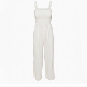 Aritzia White Jumpsuit